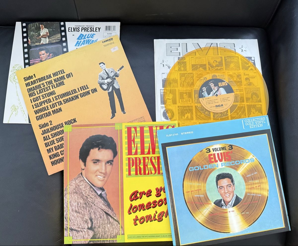 Schallplatten: 4 Elvis Presley Schallplatten Sammlung Vinyl LPs – Gebraucht aus Goldach von Donpancho 1