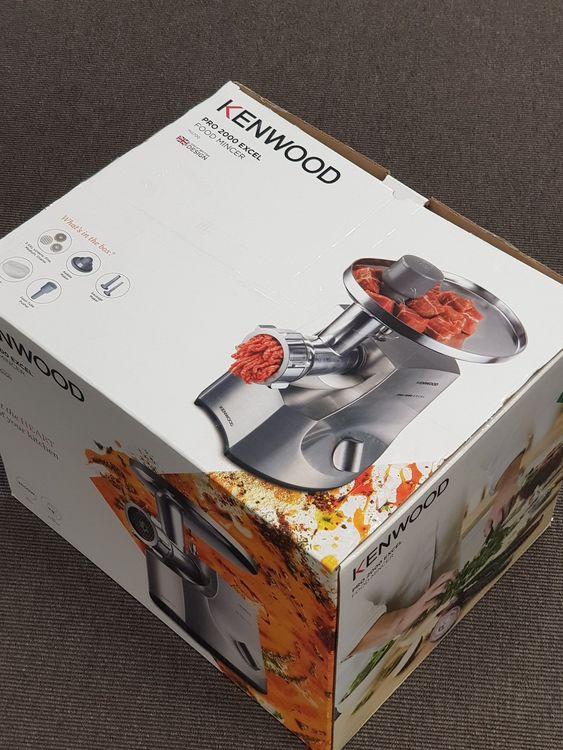 Neuer Fleischwolf - Kennwood MG700 Pro 2000 Excel | Kaufen auf Ricardo
