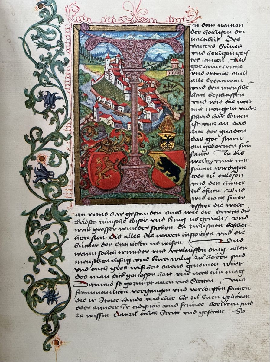 Libri: Diebold Schilling Spiezer Bilderchronik 1485 - Top 1939 – Usato da Adliswil venduto da buch_und_kunst 5