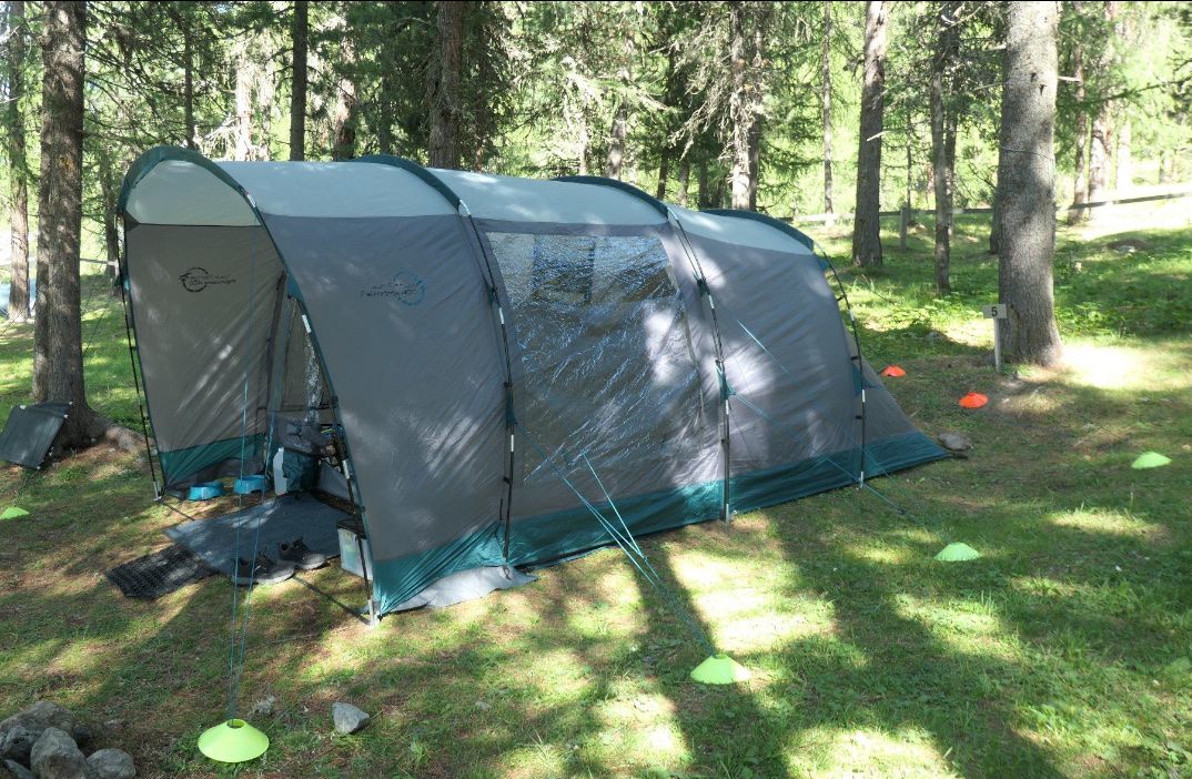 wo günstig zelt kaufen (8 Pers.) von Sunny Hiker Merk_ebelin Size - L x W:10 ft x 12  ft Sonnensegel - dreieckig -