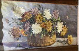 Stilleben div. Blumen 45 x 70 cm Acryl/Leinwand