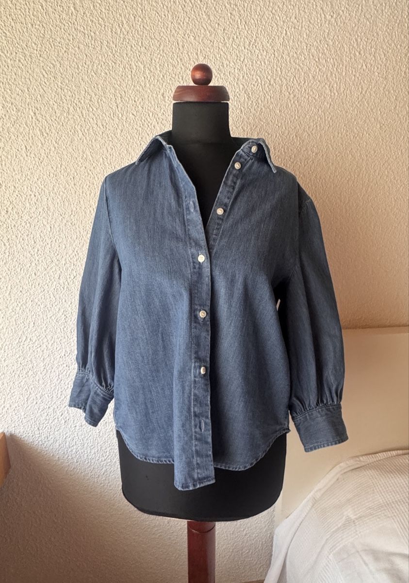 H&M Camicette: Jeans Bluse, Grösse XS  – Nuovo (secondo la descrizione) da Frauenfeld venduto da womensworld 3