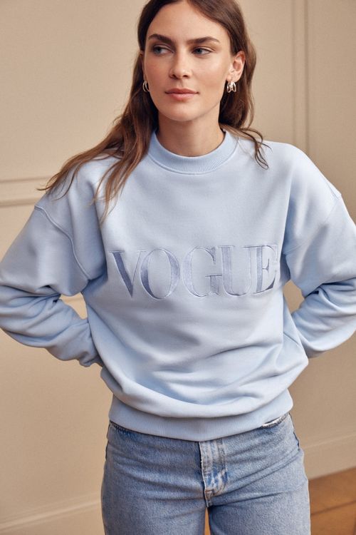 Frost Fade Pullover - Blue main image 1