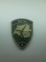 BADGE ECUSSON MILITAIRE SUISSE BAT CAR 1