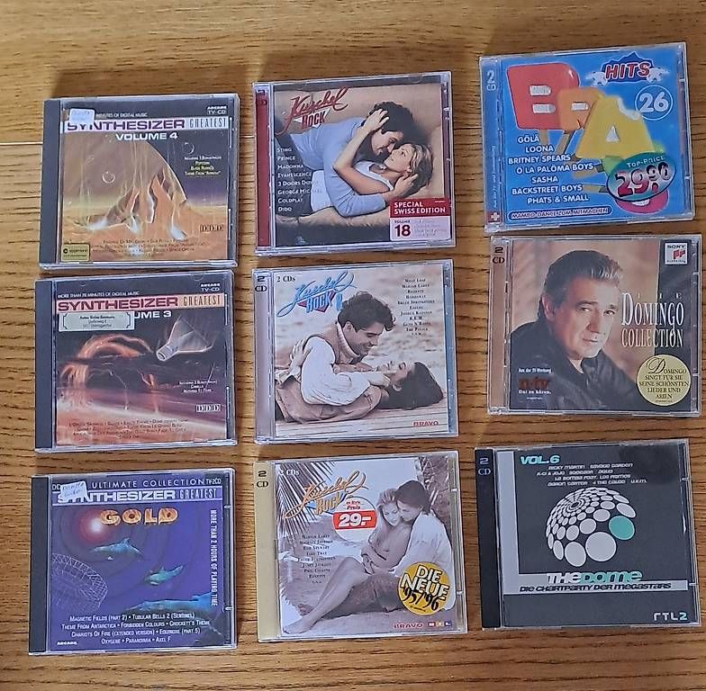 CDs: Einzel- und Doppel CD's – Gebraucht aus Untersiggenthal von Myrthamw 1