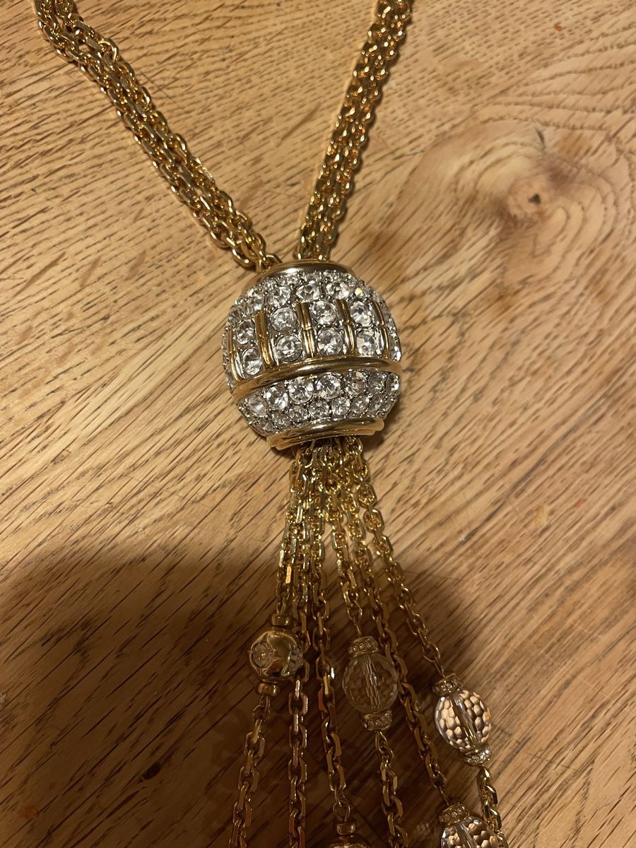 Swarovski Catenine: Lange Kette von Swarovski – Usato da Flawil venduto da Naphtali 4