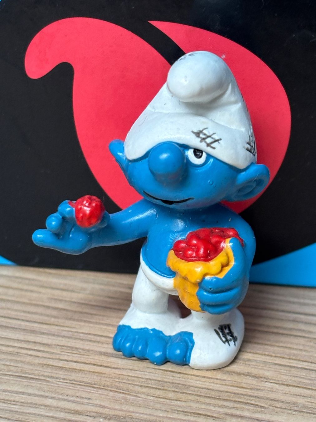 Schleich Statuette: Öko-Schlumpf – Usato da Lyss venduto da Duckszone