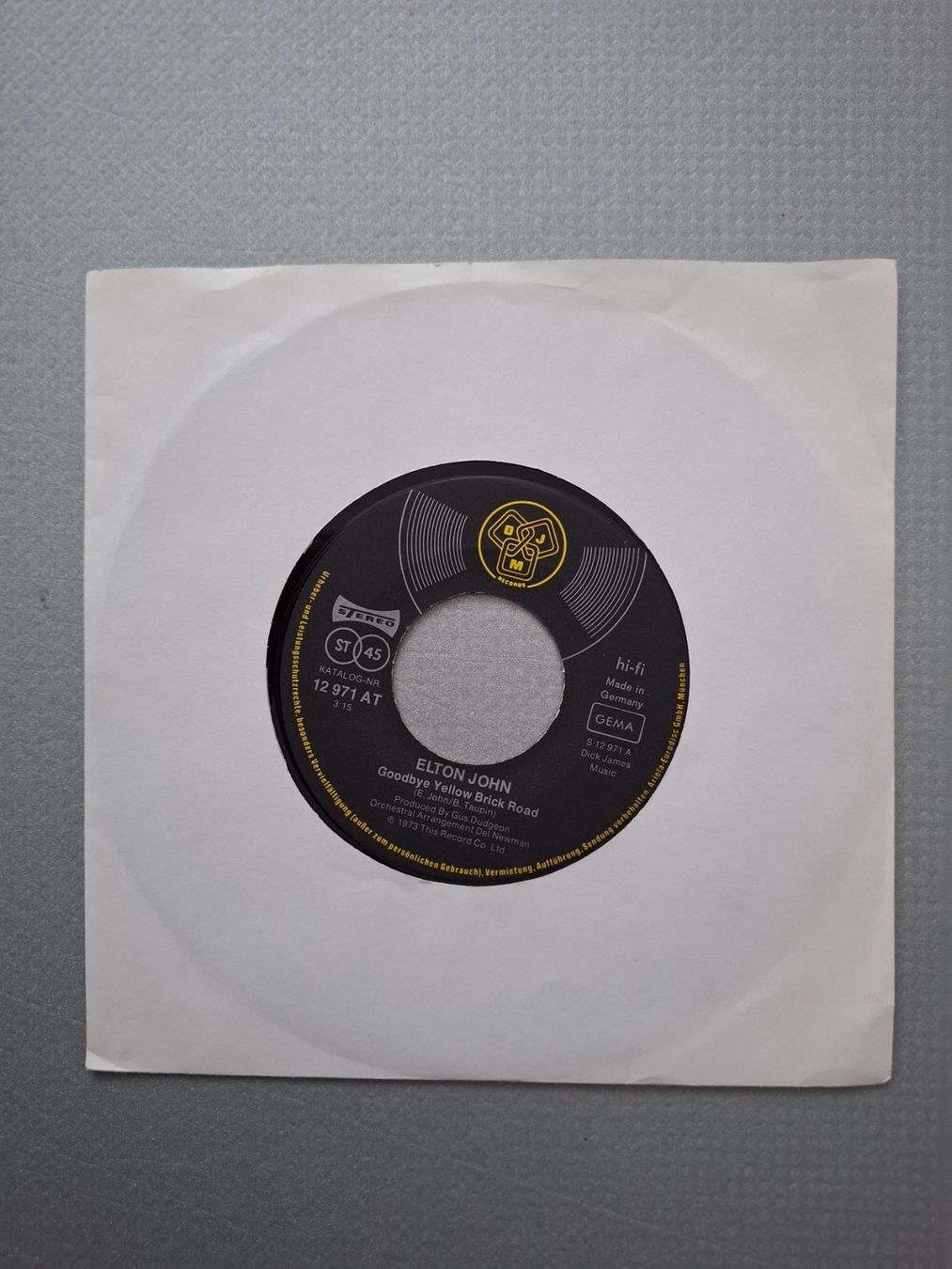Schallplatten: Elton John - Goodbye Yellow Brick Road – Gebraucht aus Arbon von pendulum