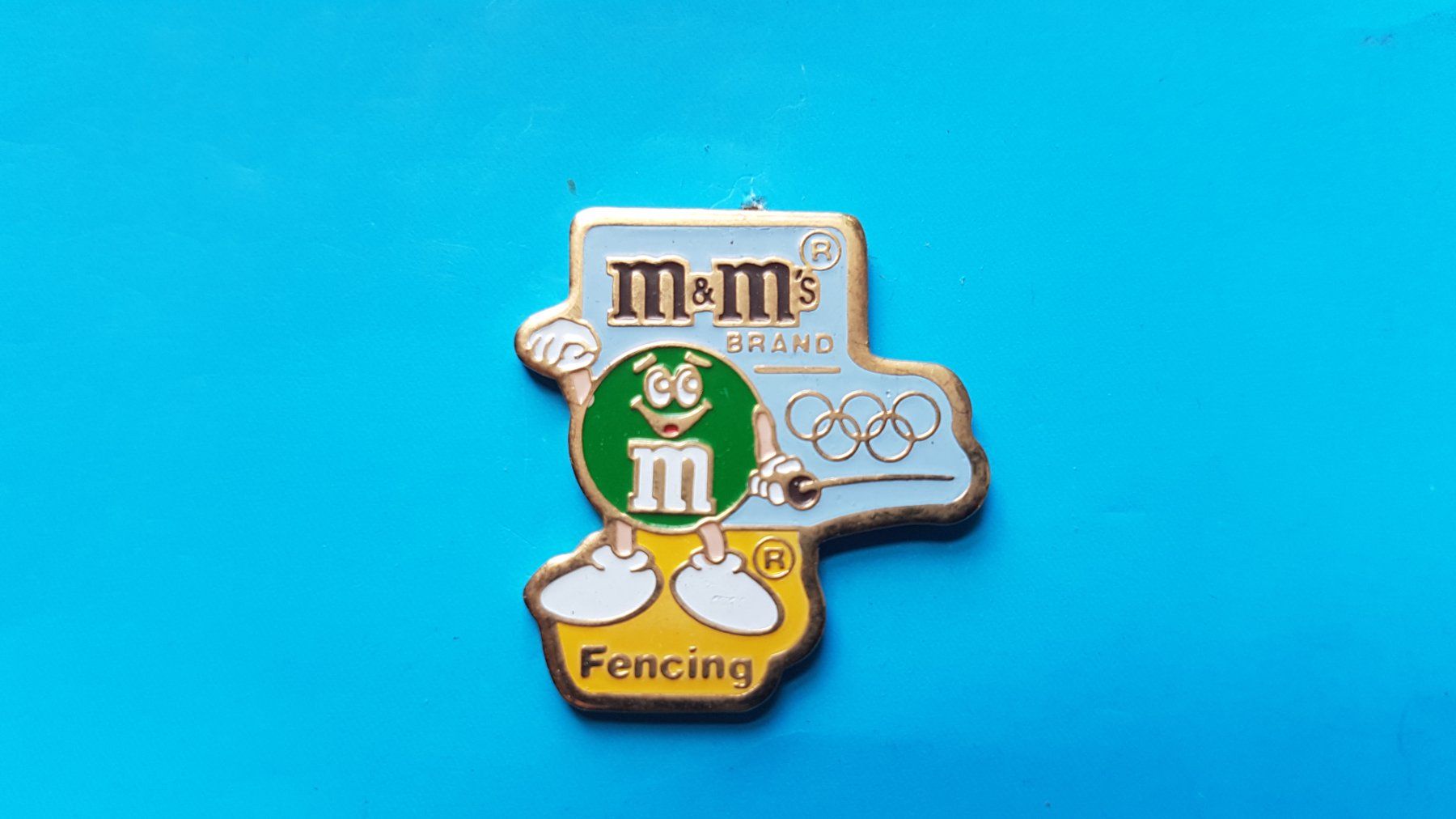 Placchette & Badge: Pins - Olympiade 1992 / M&M's – Usato da Reinach BL venduto da Dexy62