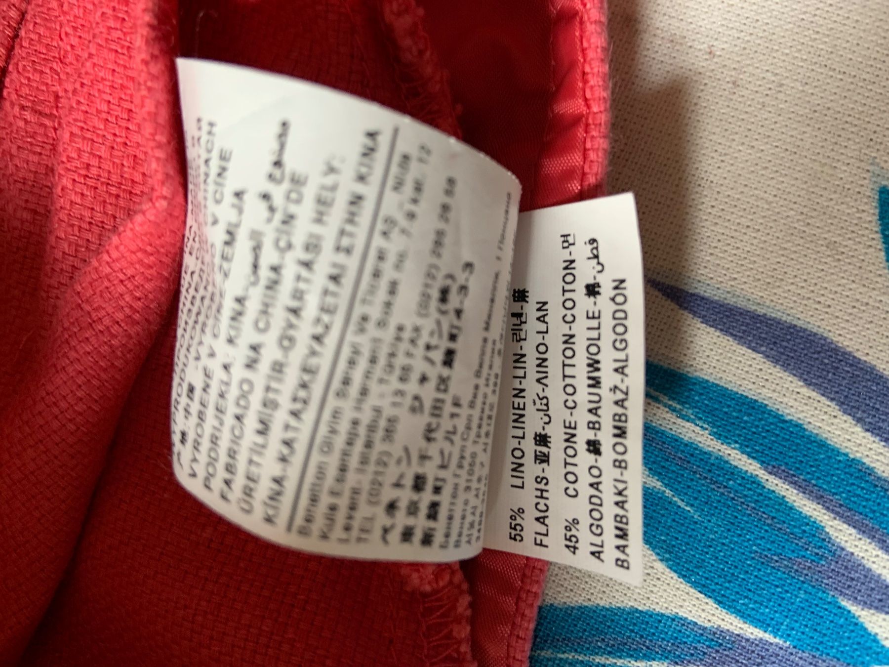 Benetton Gonne: Jupe en lin rose framboise – Usato da Ecublens VD venduto da timily 5