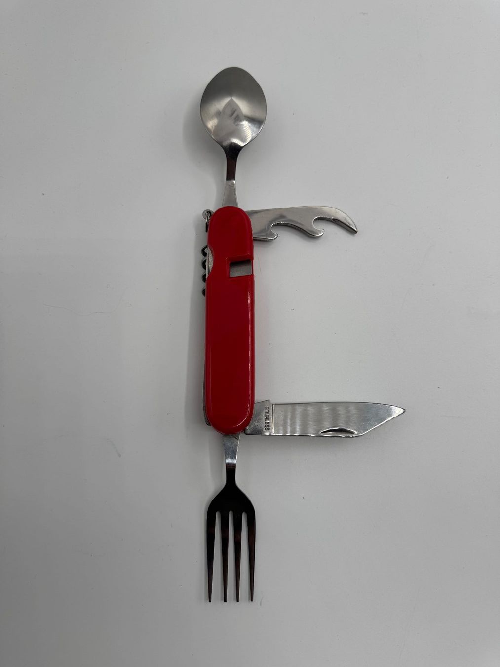 Couteaux de poche: Campingbesteck Sackmesser mit Löffel & Gabel – D'occasion à Sachseln par BONATI01 1
