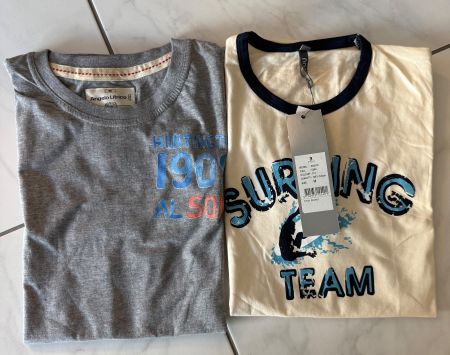2er Set Herren T-Shirts Grösse M – 1x NEU mit Etikett