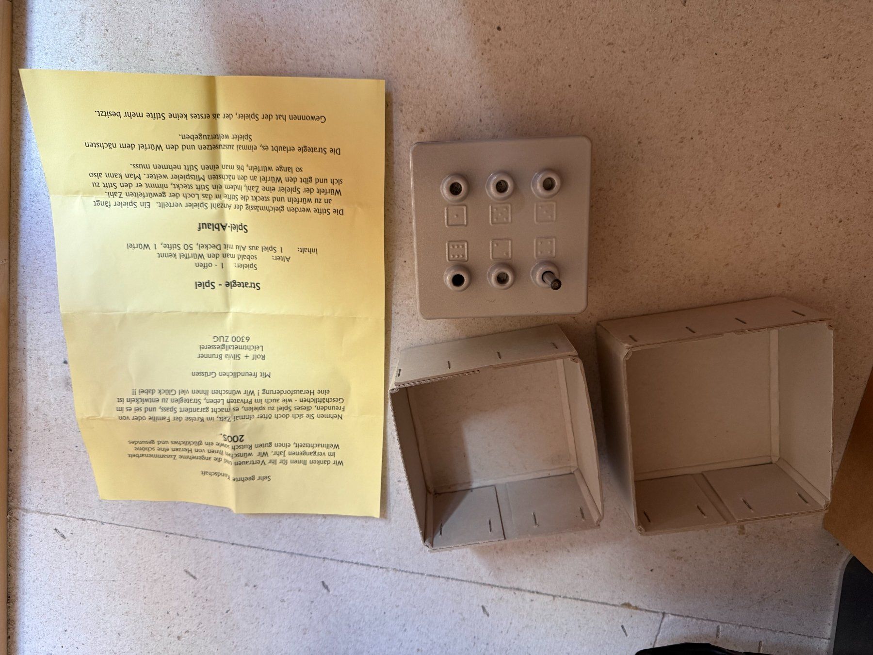 Giochi: Jeu de société ancien, complet, vintage. – Usato da Kloten venduto da Mumiiin 2