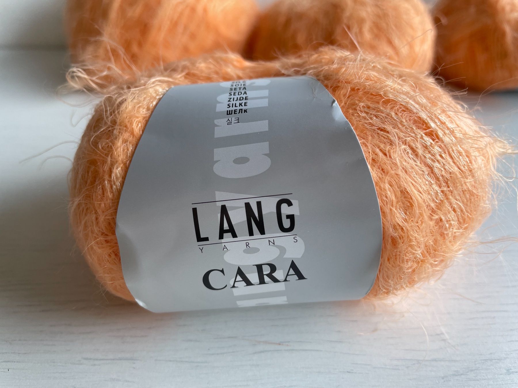 Lana: 1 Knäuel Cara Lang Yarns – Nuovo e nell'imballaggio originale da Büsserach venduto da bor_s88m