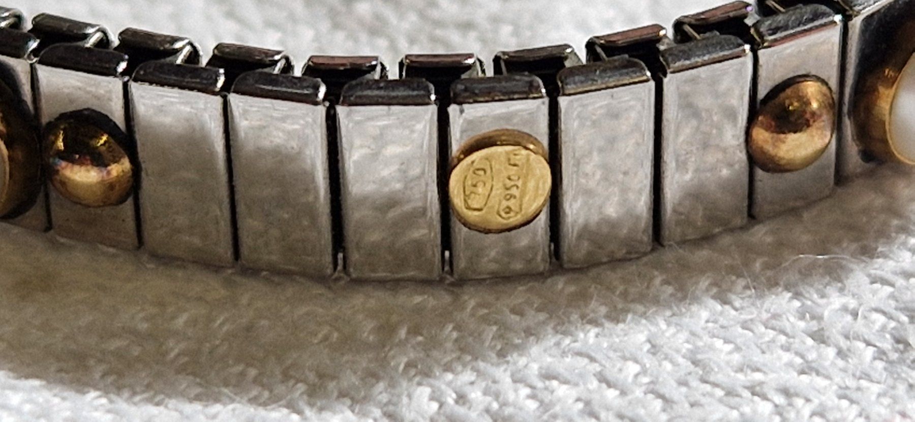 Bracciali & Braccialetti: ARMBAND UND RING EDELSTAHL MI GOLD – Usato da Bilten venduto da Mic2022 4