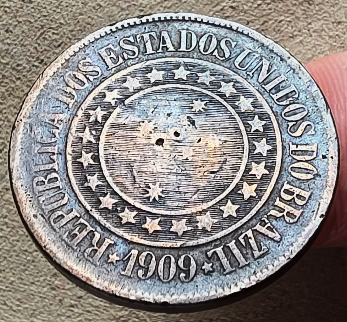 Tutti le monete: BRASILIEN 40 REIS 1909 – Usato da winterthur venduto da CoinPassion