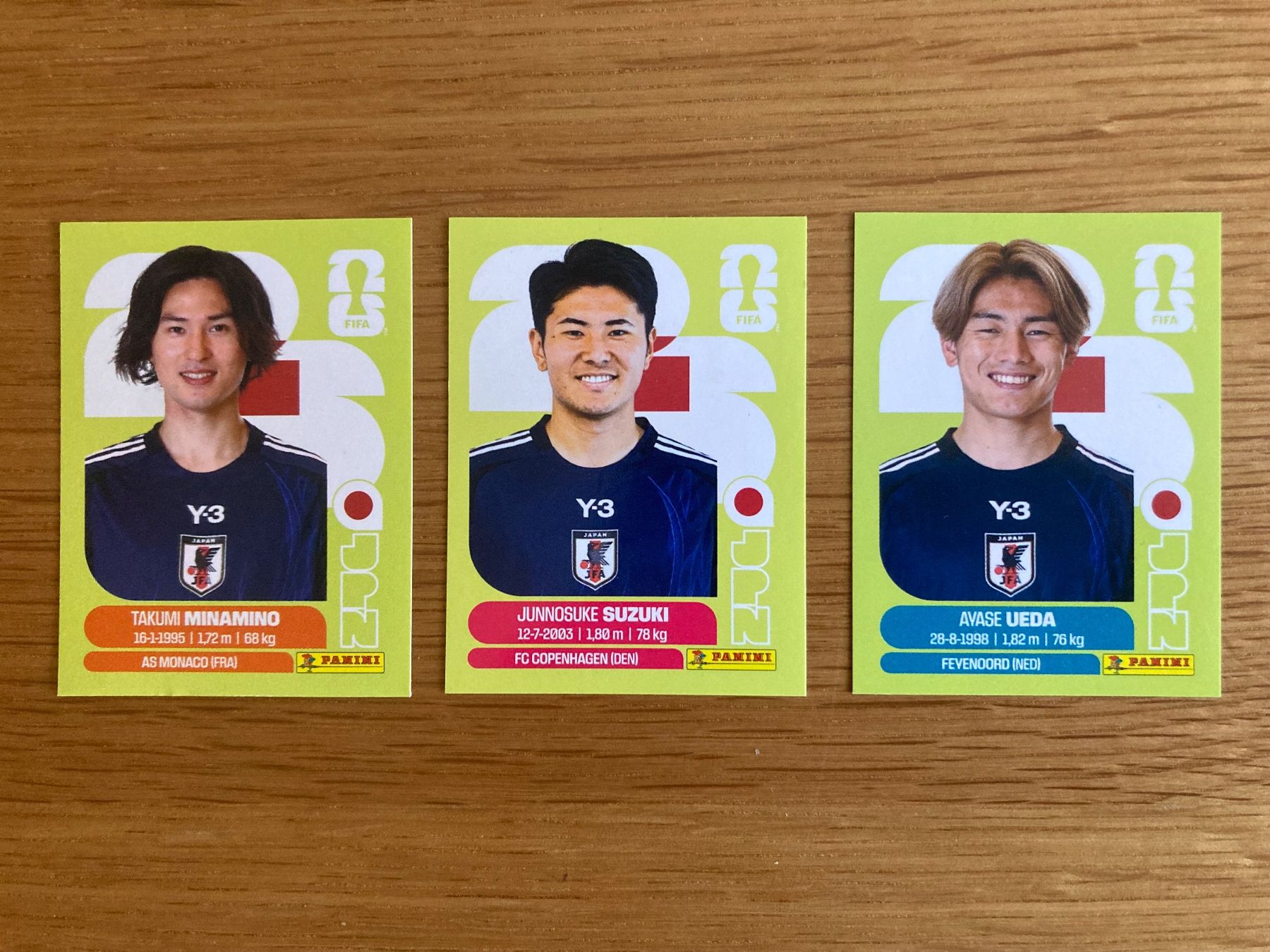 Panini Carte collezionabili: WM Sticker JAP 5, 16, 20 – Nuovo (secondo la descrizione) da Winterthur venduto da Whitefish