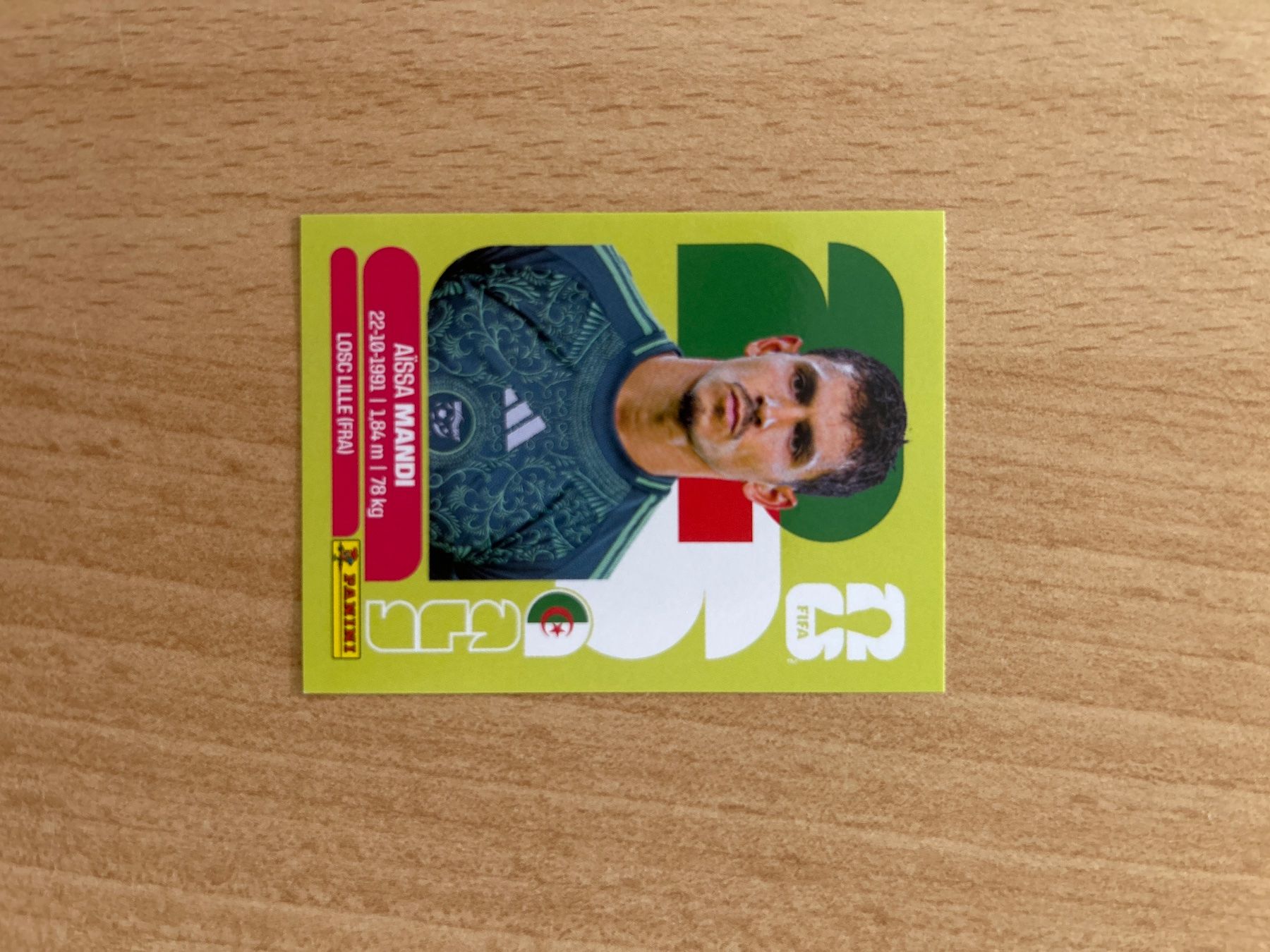 Panini Carte collezionabili: ALG 7 - Aissa Mandi - Panini WM 2026 – Usato da Luzern venduto da edu_f6hx