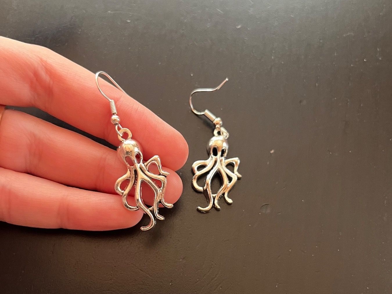 Ohrringe & -stecker: Ohrringe mit Octopus – Neu (gemäss Beschreibung) aus Gams von Mariawicca 2