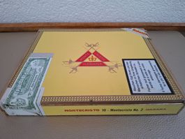 Boîte de cigares vide  - Montecristo N°2 - Habanos Cuba