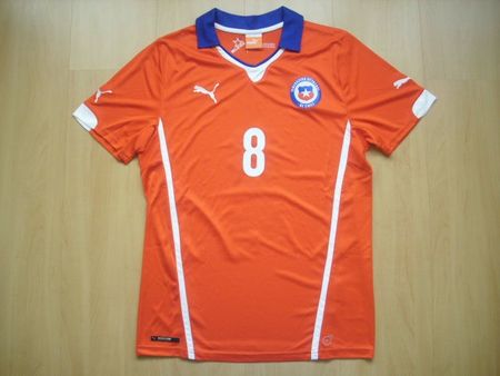 Original PUMA Fussballtrikot Nati Chile - #8 Arturo VIDAL