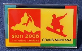 T627 - Pin Sion 2006 Switzerland Candidate / Crans-Montana