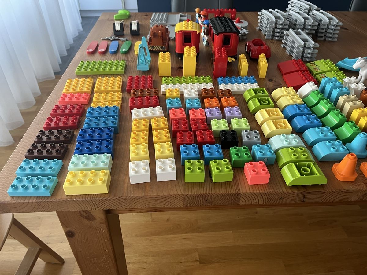Lego Giocattoli: Lego Duplo Schienen und Bausteinen – Usato da Wil SG venduto da mar_2jrf 8