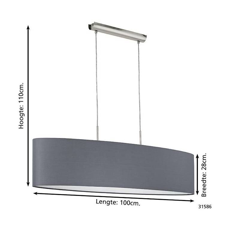 Lampadari & plafoniere: Pendelleuchte Stahl Satin-Nickel – Usato da Egnach venduto da planus 3