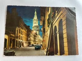 1969 / Bern Münster bei Nacht