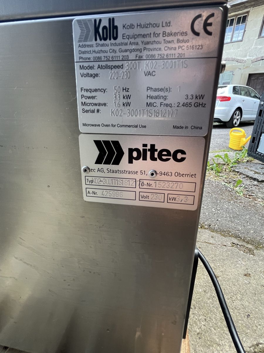 Elettrodomestici da cucina: Hybridbackofen Atollspeed 300 T Plus – Usato da Flaach venduto da Auto6011 5