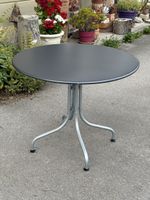 Gartentisch Schaffner rund Metall Top Zustand 