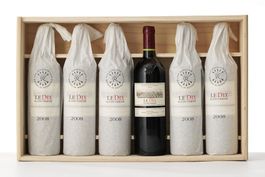 Le Dix de Los Vascos, 2008, Domaine Baron de Rothschild, 6 b