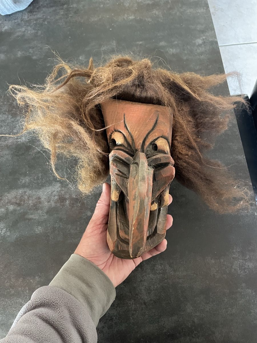 Altro in Antiquarato & Arte: Masque Valaisan Bois Sculpté – Usato da Vallamand venduto da Bricbracbroc82 2