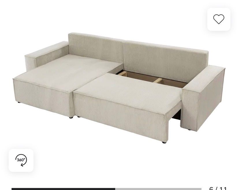 Sofas: Beiges Cordsofa – Gebraucht aus Zürich von zoe_xh9t 5
