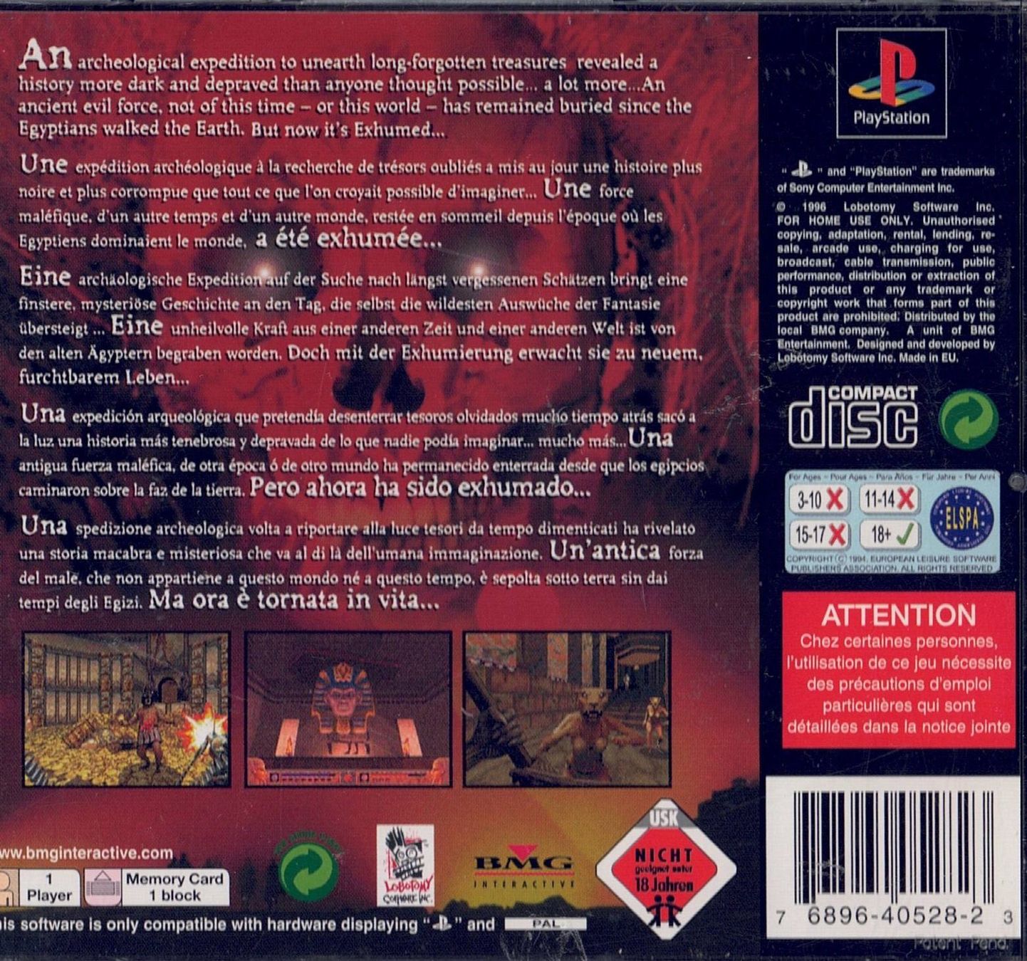 CD: EXHUMED-Rarität! – Usato da Hergiswil LU venduto da 1-2-3-D-e-i-n-s 1