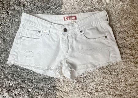 Weisse Denim Shorts, Gr. 36 perfekt für den Sommer!☀️