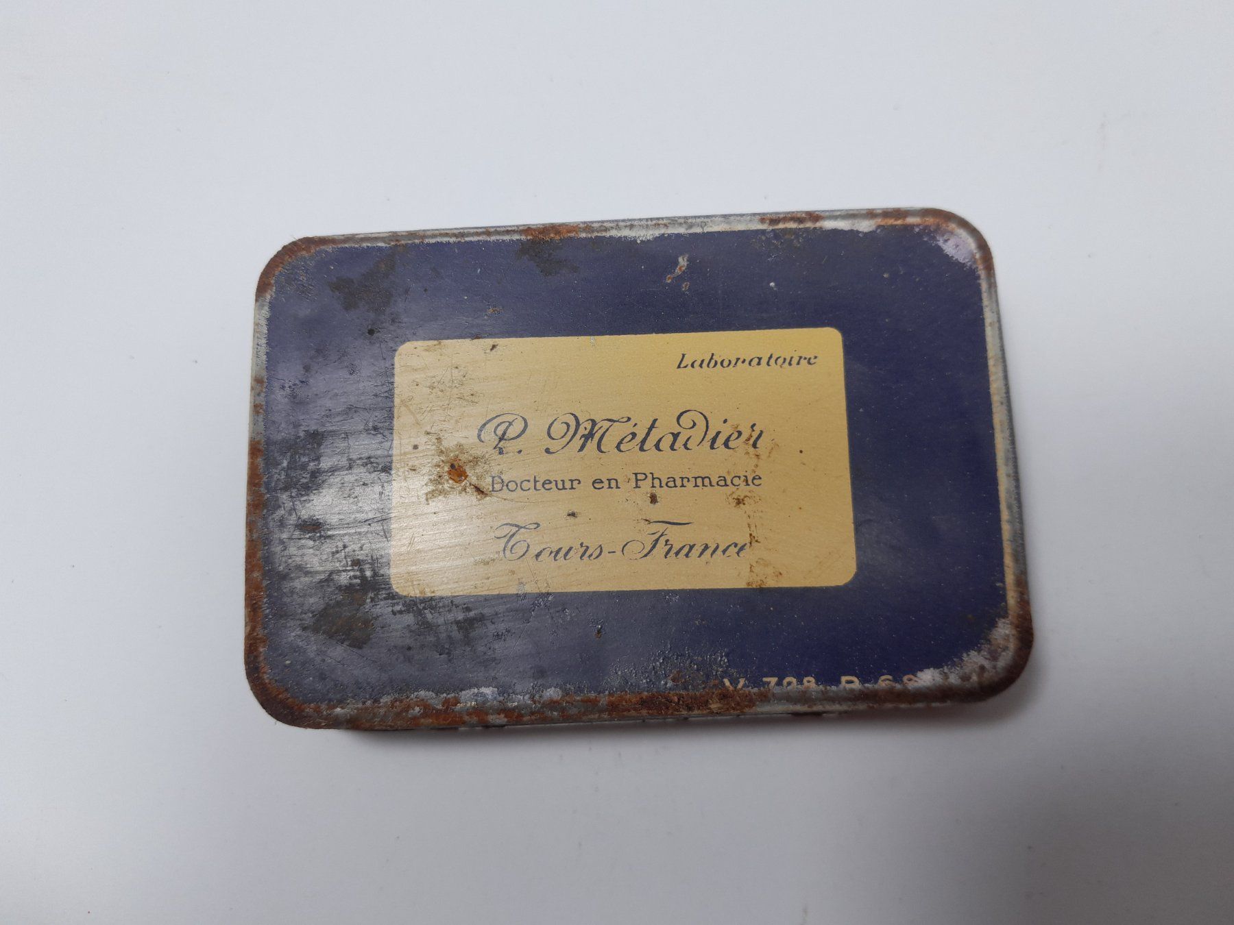 Barattoli: Vintage Blechdose - 12 Cachets – Usato da Männedorf venduto da Bel-view 3