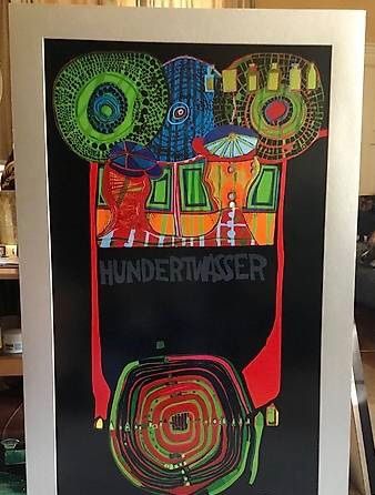 Grafica & Litografie: Hundertwasser Kunstdruck – Usato da Schlieren venduto da Jeajet