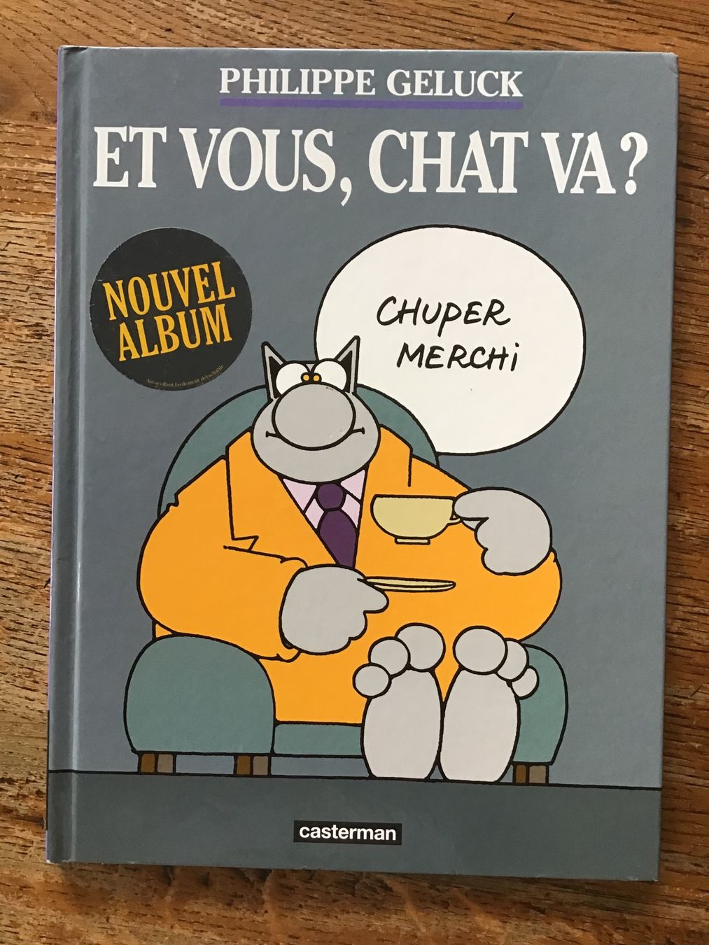Fumetti: Le Chat Geluck EO avec sticker – Usato da Fully venduto da Ruby97