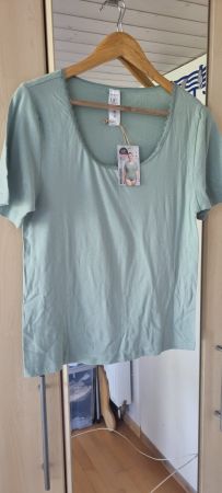 Damen Unterhemd Up2Fashion grün Grösse 46 neu mit Etikett