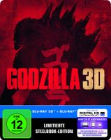 Godzilla 3D (2014) LE Steelbook/Gareth Edwards/2-Blu-ray/NEU