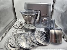 Kenwood Chef Elite KVC51 Küchenmaschine 1200W Silbern