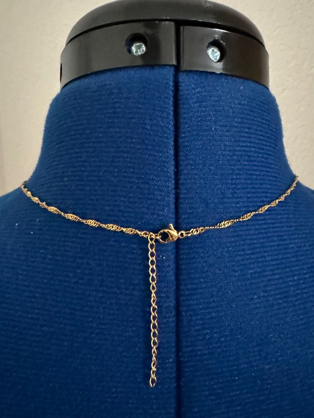 Catenine: Kette mit Aquamarin-Anhänger – Nuovo (secondo la descrizione) da Dübendorf venduto da Sonibell 1