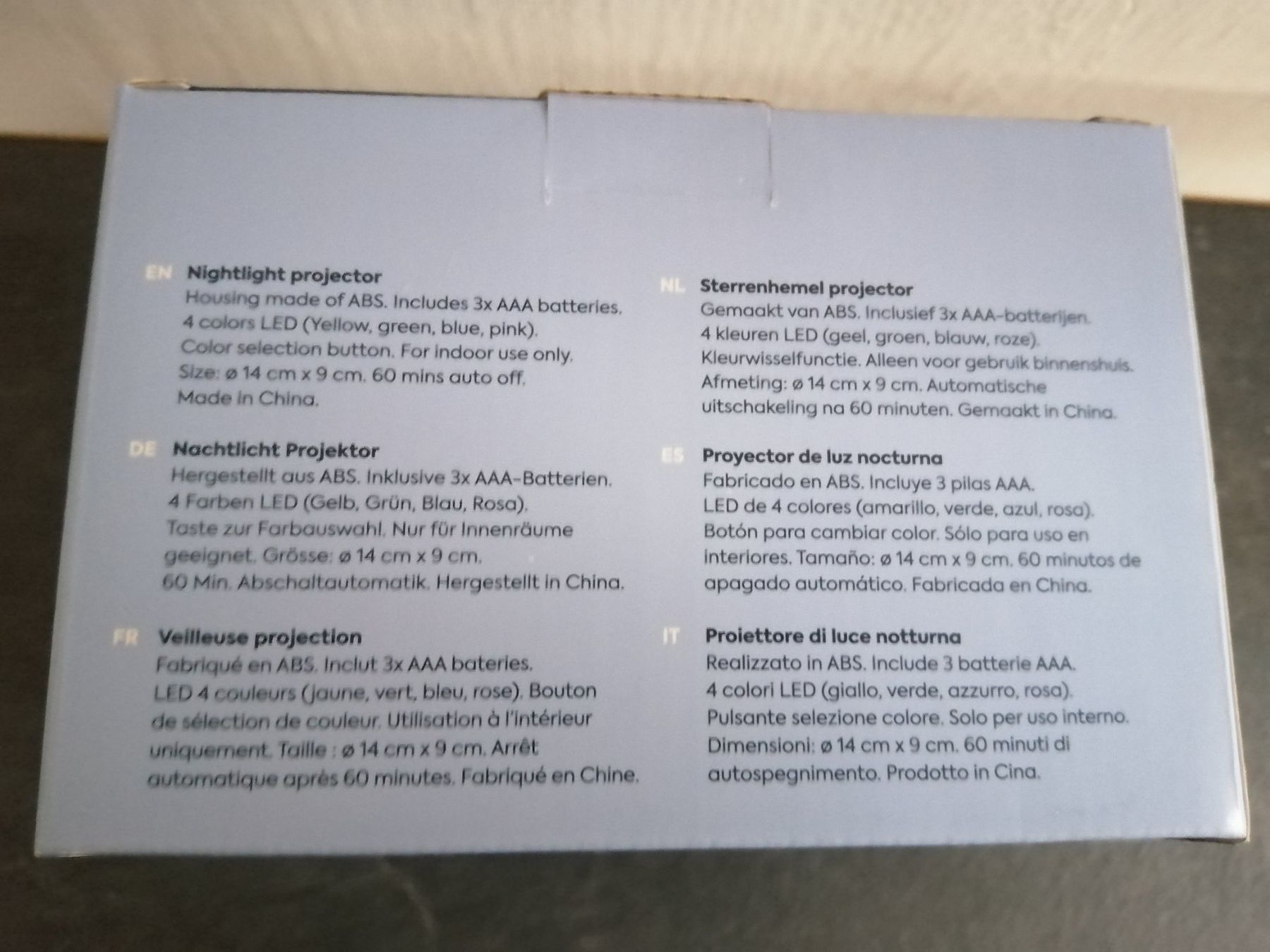 Coop Raccolte di bollini & punti: Nachtlicht - Projektor – Nuovo e nell'imballaggio originale da langenthal venduto da Jordi04 2