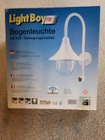 Light Boy PIR Bogenleuchte mit 120 bewegungsmelder weiss