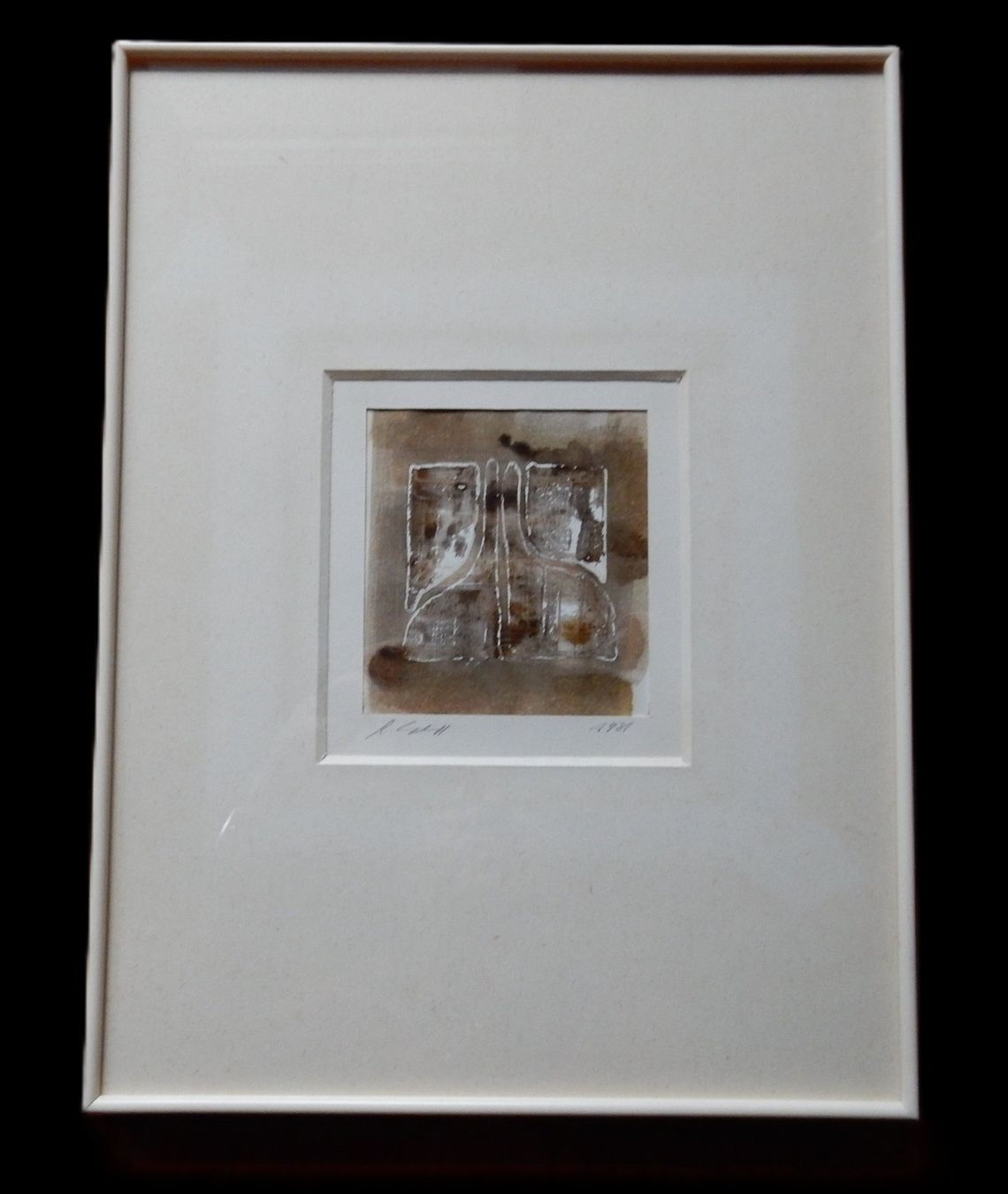 Dipinti: Belle œuvre signée et datée (1981) – Usato da Pont-de-la-Morge venduto da TicoSuizo67 1