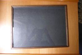 Antiker Bilderrahmen - Holzrahmen 32 x 42 cm