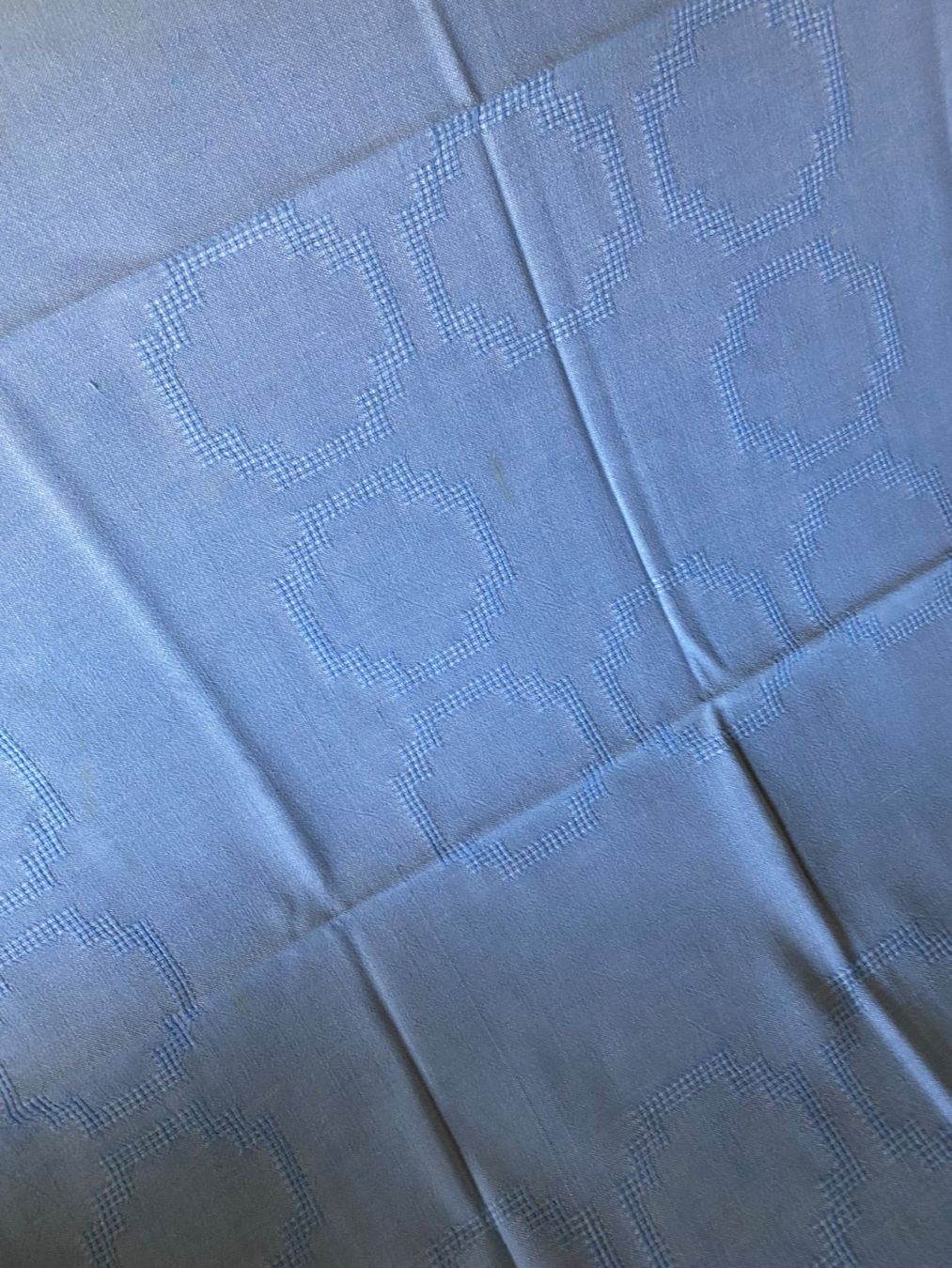 Altra biancheria da tavola: Tischtuch blau 92x92cm – Usato da Allenwinden venduto da Obalu 3
