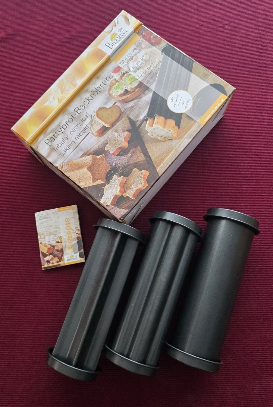 Backformen: Partybrot Backröhren Set Birkmann, neuwertig – Neu (gemäss Beschreibung) aus Rheinsulz von Gilea