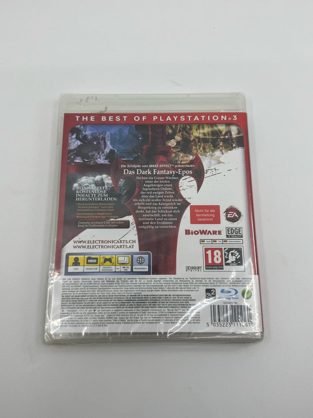 Giochi: Dragon Age Origins (PS3) SEALED – Nuovo e nell'imballaggio originale da Herisau venduto da Seyashop1 1